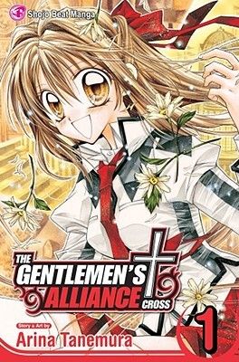 The cover of Gentleman's Alliance; a brown-haired girl scattering flowers.