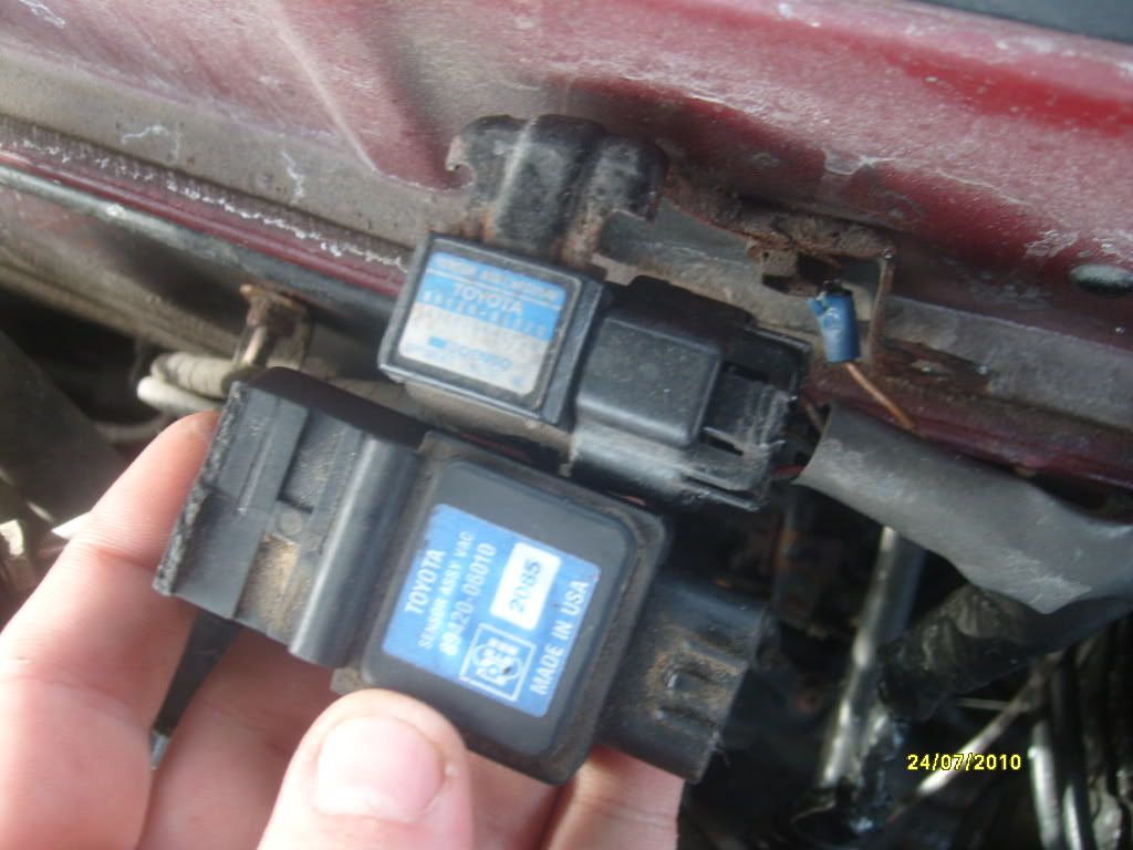 1997 toyota camry map sensor location #2