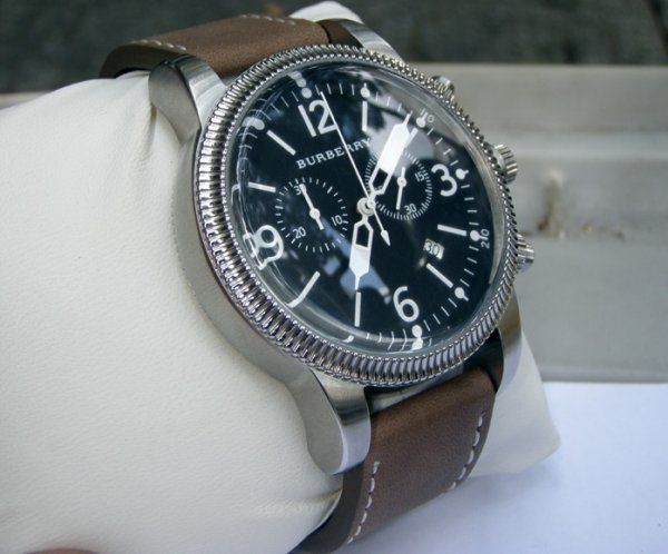 Đồng hồ burberry chronograph & titoni airmaster automatic day -date hàng chính hãng thụy sĩ - 1