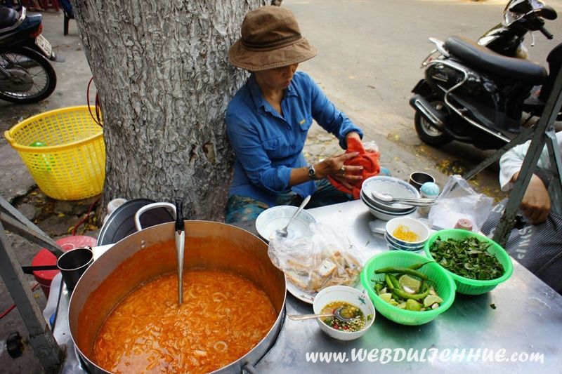 Một góc nhỏ quán Bánh Canh Nam Phổ Huế