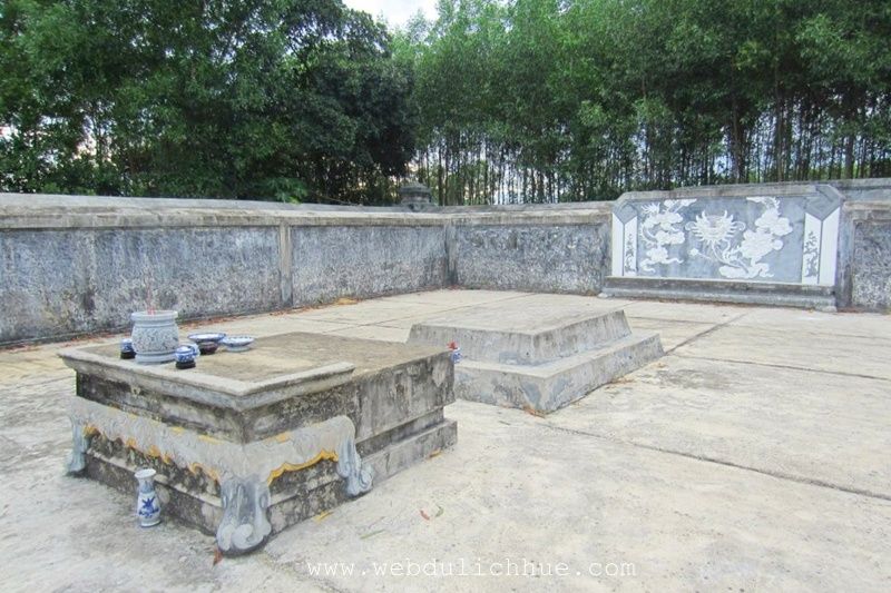 Lăng Trưá»ng Thanh cá»§a chúa Nguyá»…n Phúc Chu