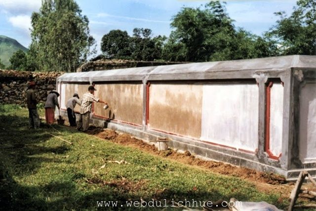 Lăng Trường Cơ - giai đoạn được trùng tu