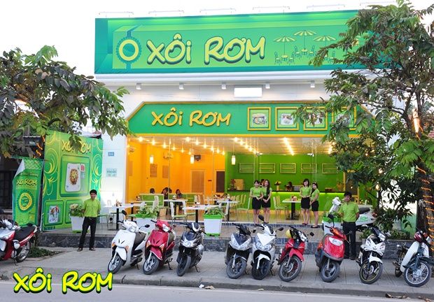 Quán Xôi Rơm Huế