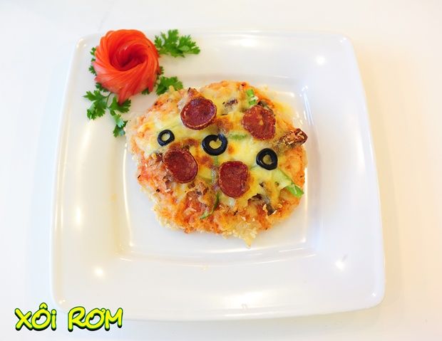 Xôi Rơm Pepperoni