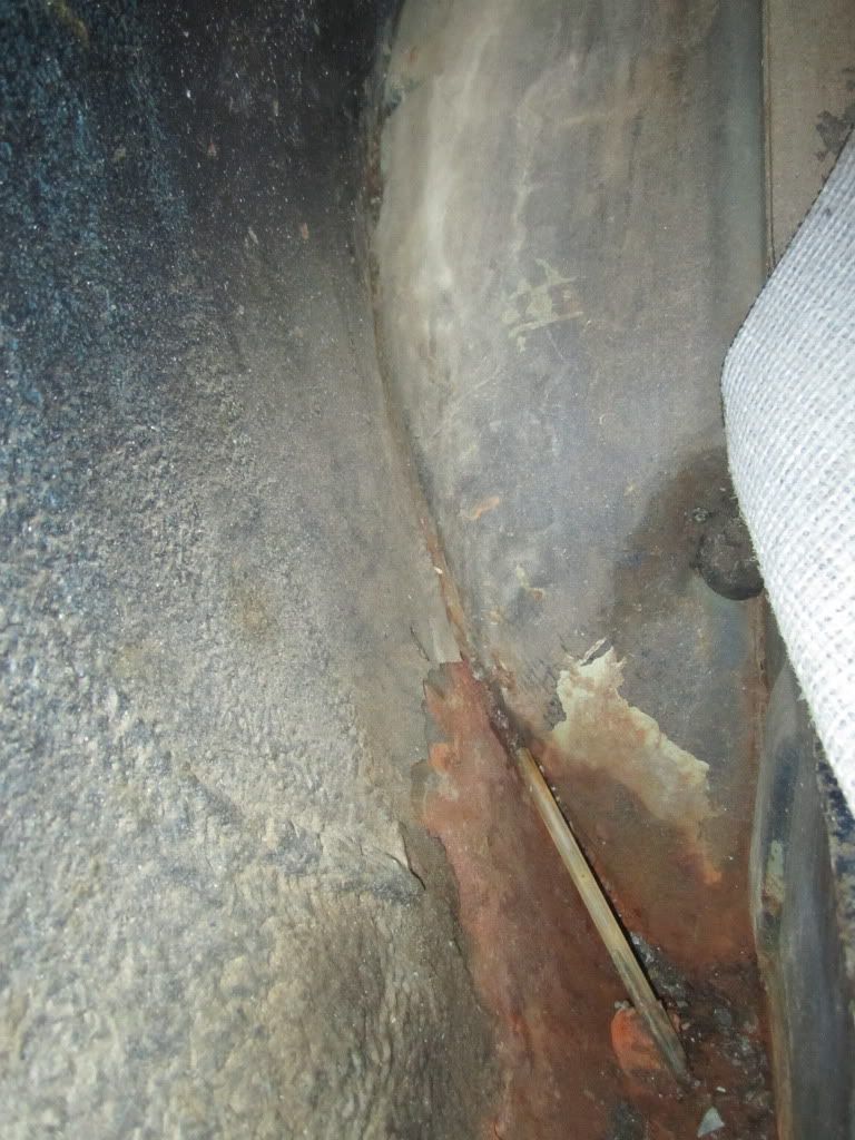 quarter panel rust...what am I up against? Vintage Mustang Forums