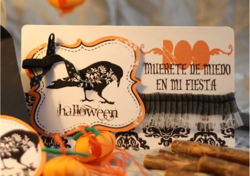 tarjeta Halloween español castellano