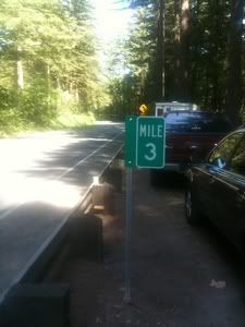 Washougal River Road Mile Marker 3