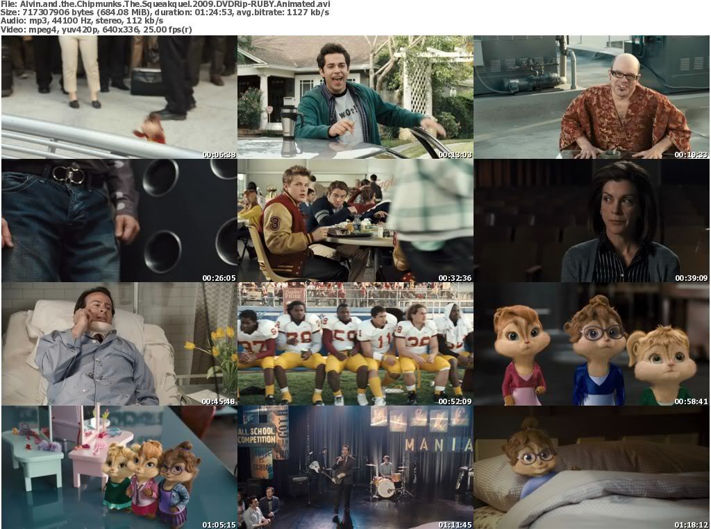 Alvin And The Chipmunks The Squeakquel [2009] Dvdrip -Intimid