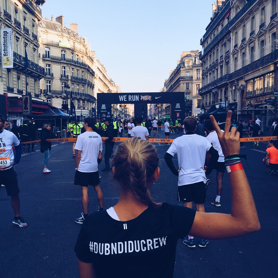 #dubndiducrew femme running 10km paris groupe course