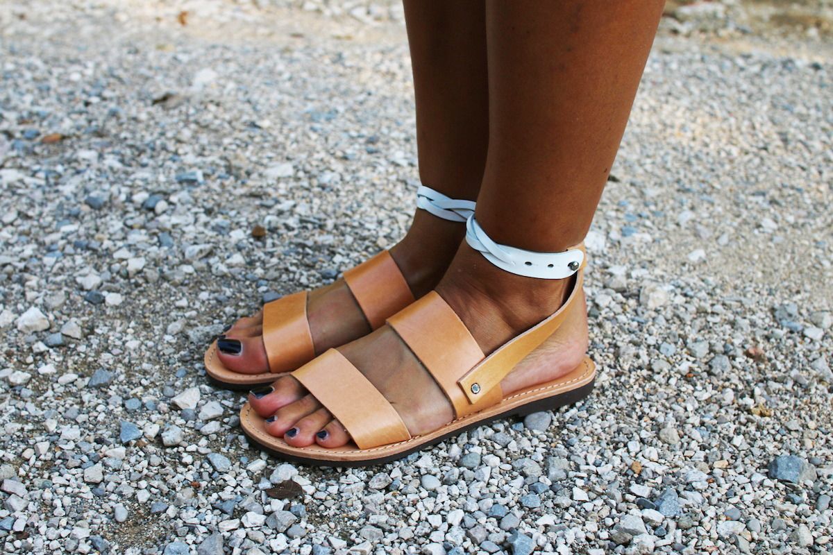 sandales grecques combi zara