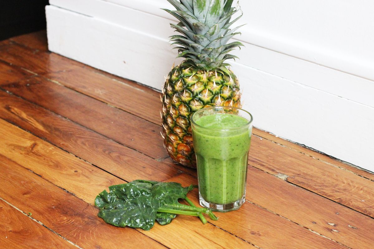 smoothie recettes vert green simple healthy 