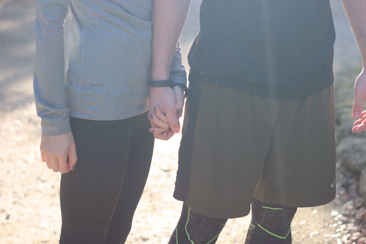 courir en amoureux petit copain ami compagnon mari conseils running blog femme sport course à pieds saint valentin