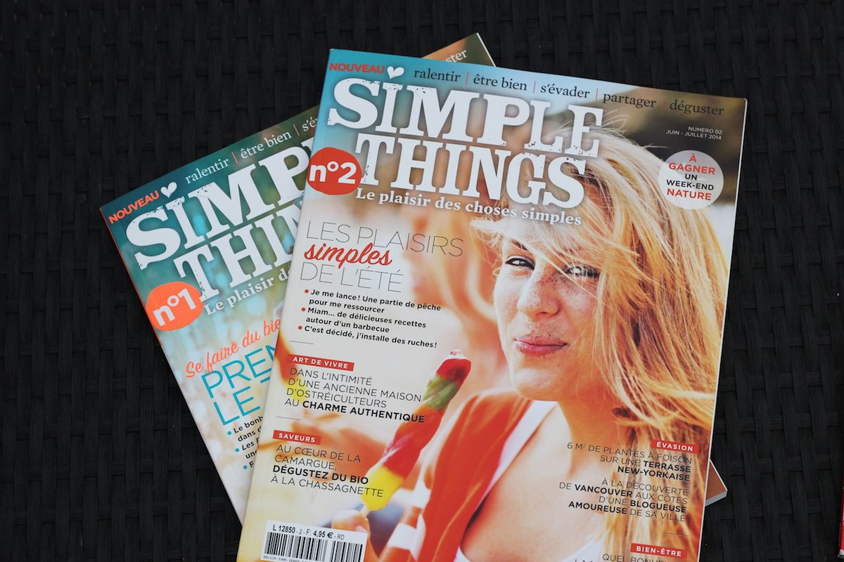 magazine avis happinez simple things