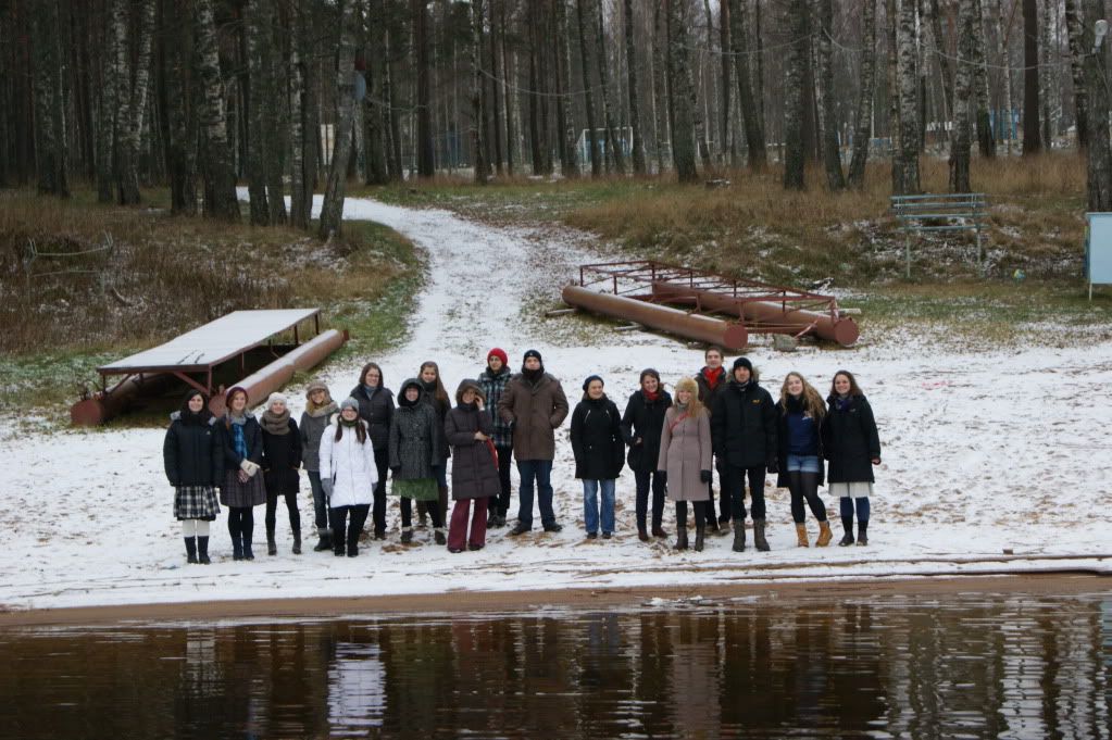 Die GUS-Freiwilligen in Losewo am See