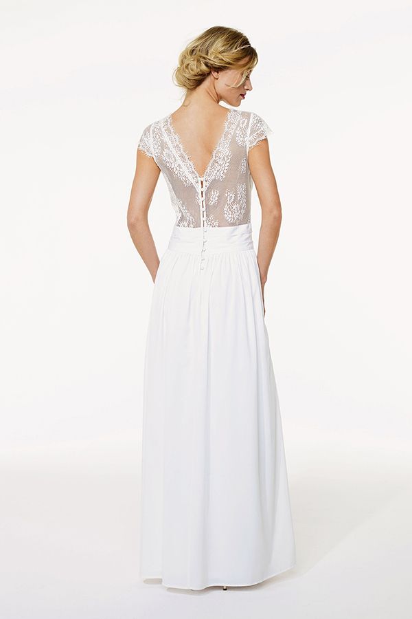 el vestido de novia low low cost de kiabi. | tendencias de bodas