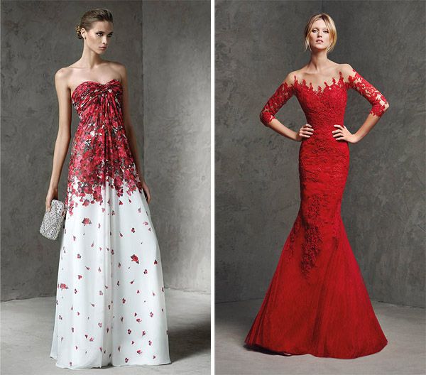 pronovias, colección 2016 de vestidos de fiesta. | tendencias de