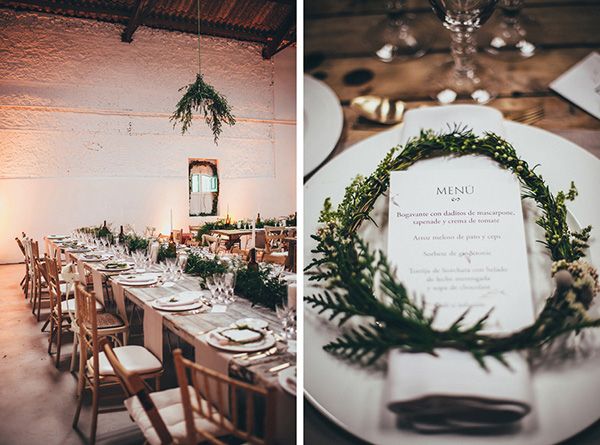 Inspiración botánica para la decoración de bodas Decoración de bodas : Inspiración botánica : Tendencias de Bodas Magazine
