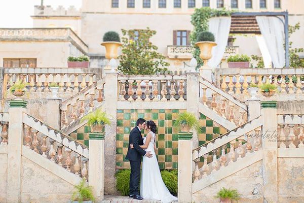 Palacete para bodas Heretat Sabartés. Heretat Sabartés : Finca para bodas en Barcelona y Tarragona : Tendencias de Bodas Magazine