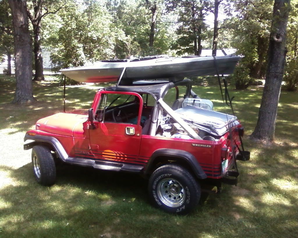 Jeep TJ: How do you carry your kayak/canoe? - JeepForum.com