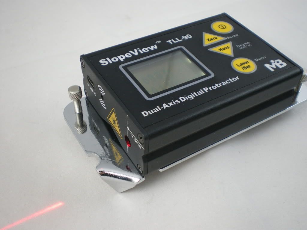 TLL90 Digital Laser Level Protractor Angle Finder Meter eBay