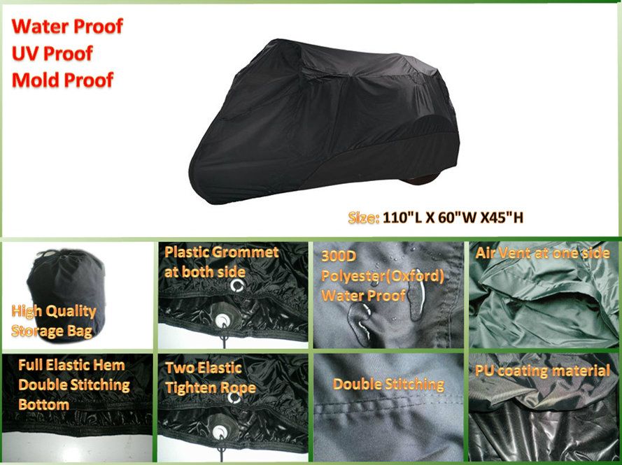 Best deal on motorcycle trike cover, 30% off - PandaCover