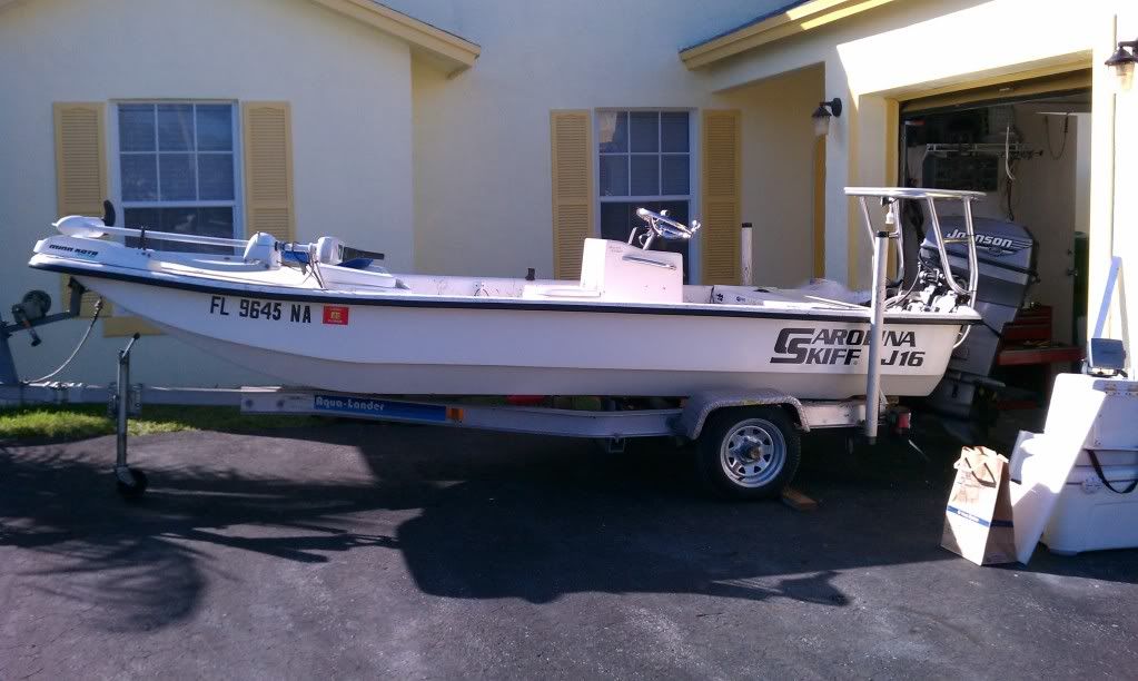 project J16 from tiller to console... Dedicated To The Smallest Of Skiffs