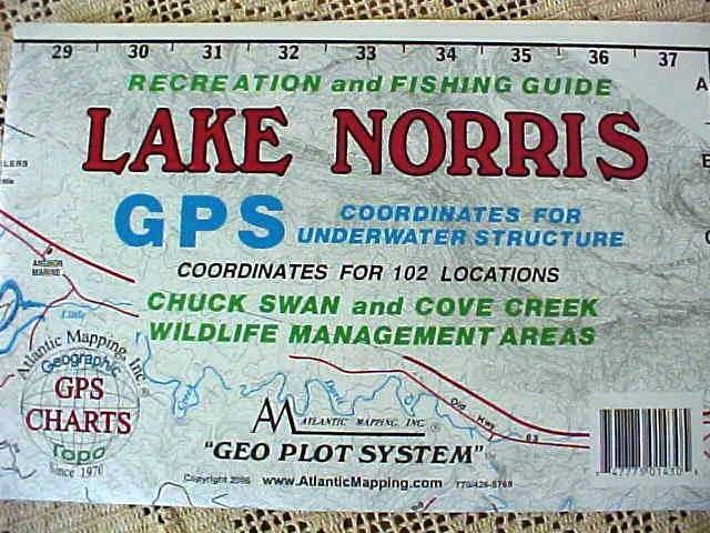 Norris Lake Map