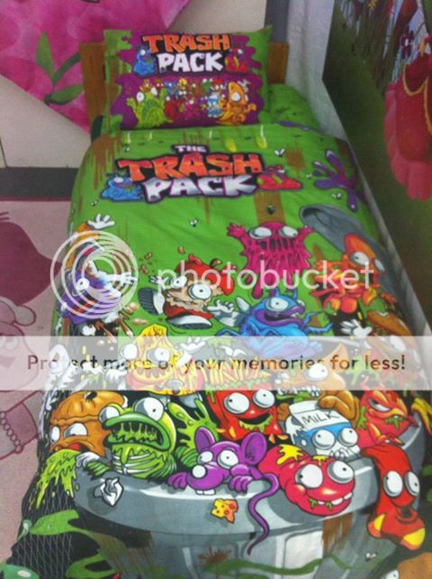 The Trash Pack Kids Childrens Children Boys Boy 3pc Green Cotton Bedding