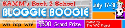Back 2 School Bloggie Boogie Giveaway Hop