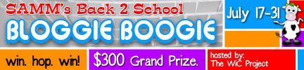 Back 2 School Bloggie Boogie Giveaway Hop