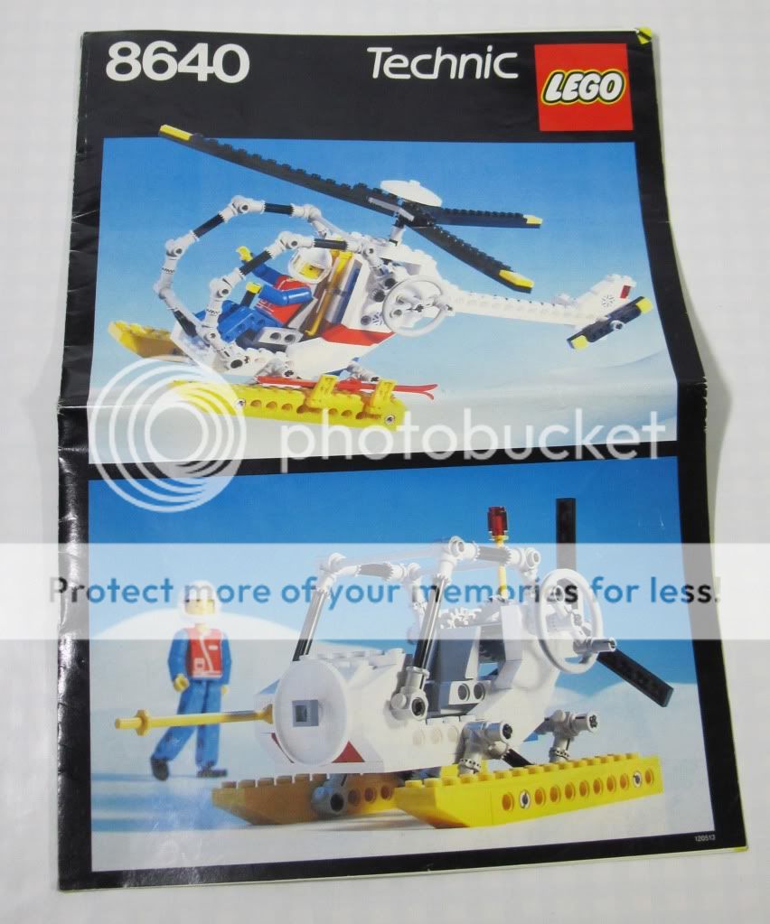 Lego Technic 8640 Polar Copter Classic Themed Technical Set  