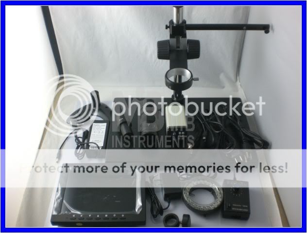 Industrial Inspection Zoom Video VGA Microscope 150x  