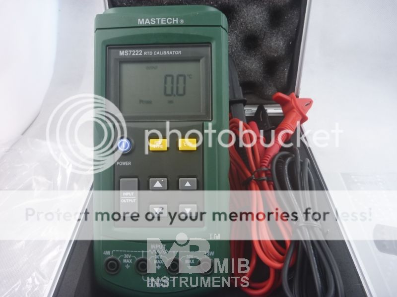 MS7222 THERMOCOUPLE CALIBRATOR compared w/ FLUKE 712  