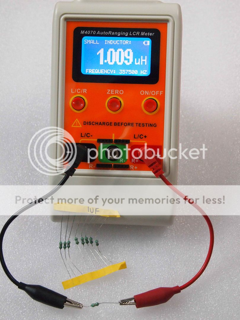 M4070 AutoRanging LCR Inductor Capacitor Resistor meter 1% accuracy 5 