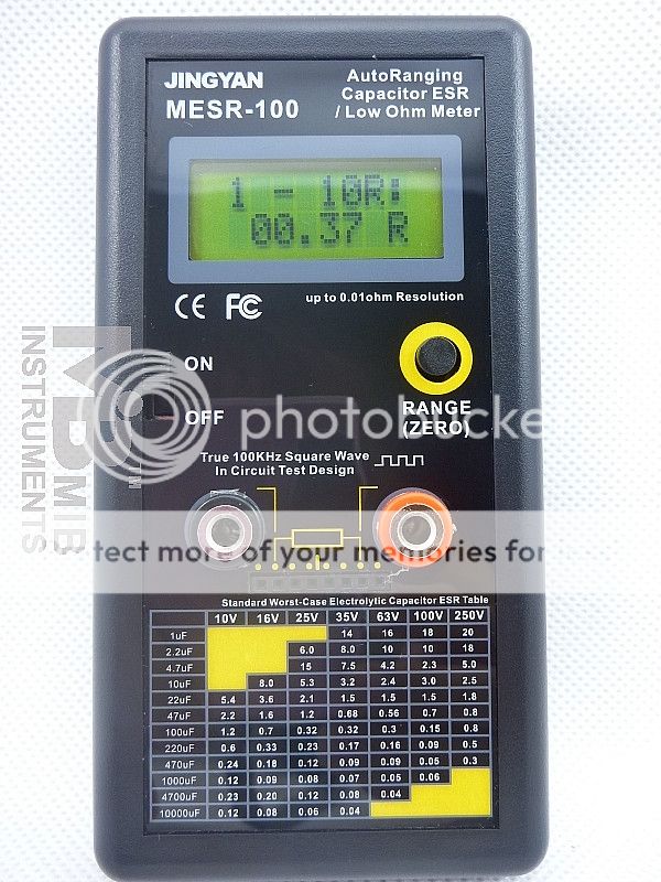 精研mesr-100 数显自动量程电解电容esr表查看详情>>